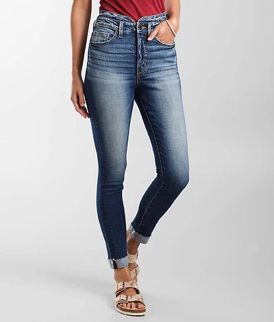 Billie Ankle Skinny Stretch Cuffed Jean