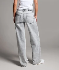 Taylor Low Slung Wide Leg Stretch Jean