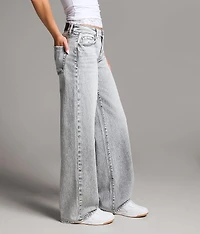 Taylor Low Slung Wide Leg Stretch Jean