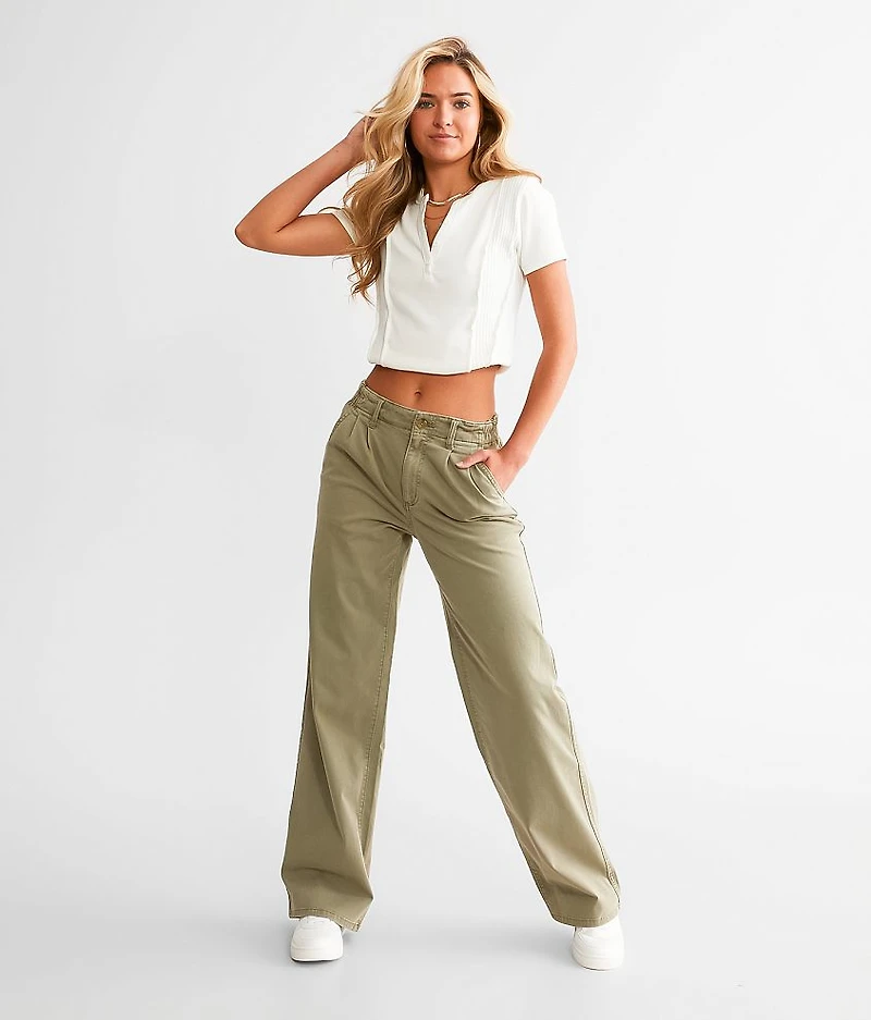 Washed Stretch Pant