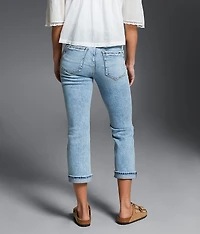 Fit No. 53 Cuffed Capri Jean