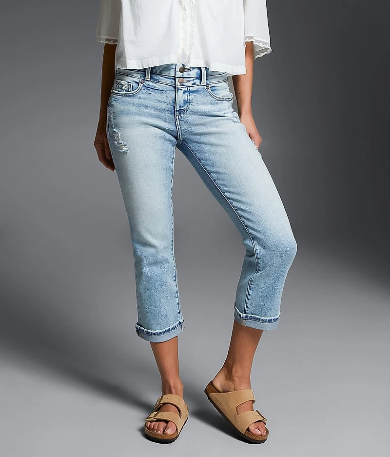 Fit No. 53 Cuffed Capri Jean