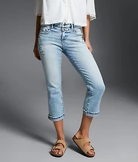 Fit No. 53 Cuffed Capri Jean