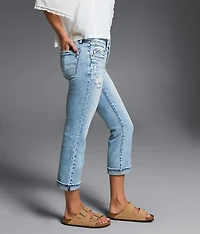Fit No. 53 Cuffed Capri Jean