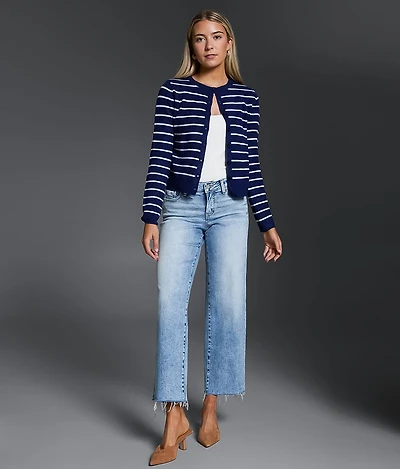 Fit No 53 Cropped Wide Leg Jean