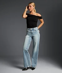 Fit No 53 Wide Leg Stretch Jean