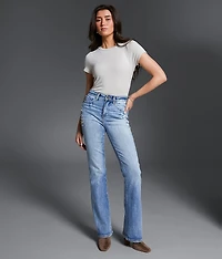 Buckle Black Fit No. Boot Stretch Jean