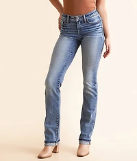 Buckle Black Fit No. Straight Cuffed Jean