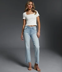 Fit No 35 Cropped Straight Jean