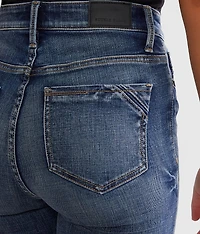 Fit No. 75 Cropped Straight Stretch Jean