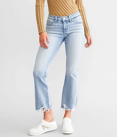 Fit No. 53 Cropped Flare Stretch Jean