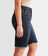 Fit No. 93 Mid-Rise Bermuda Stretch Short
