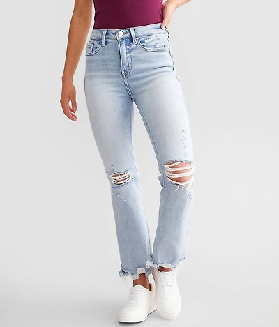 Fit No. 35 Cropped Flare Stretch Jean