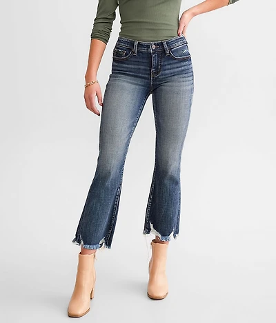 Fit No. 53 Cropped Flare Stretch Jean
