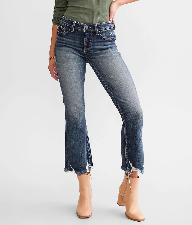 Fit No. 53 Cropped Flare Stretch Jean