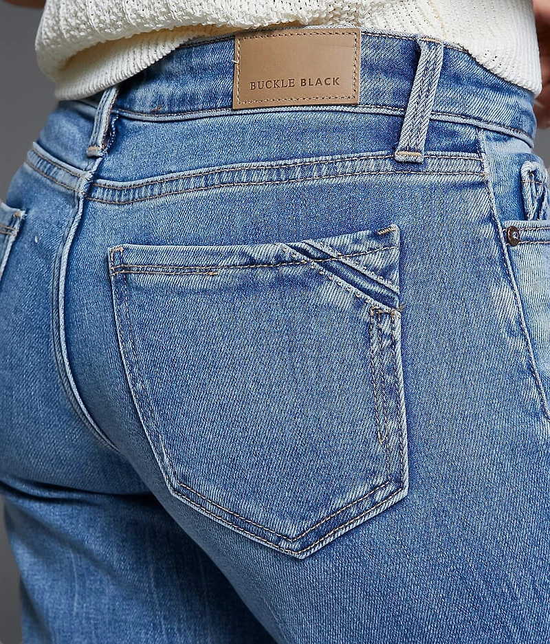 Fit No. 53 Cropped Wide Leg Stretch Jean
