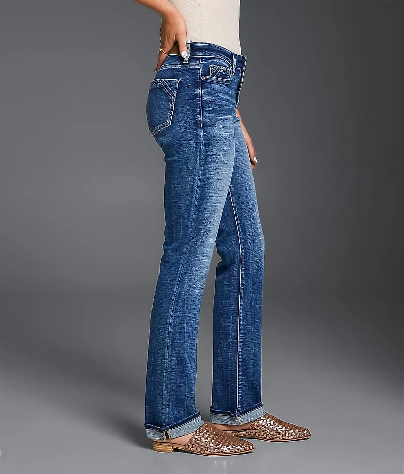 Fit No. 85 Straight Stretch Cuffed Jean