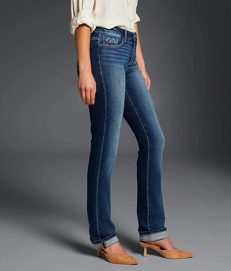 Fit No. 23 Straight Stretch Cuffed Jean