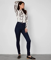 Sculpted High Rise Skinny Jean