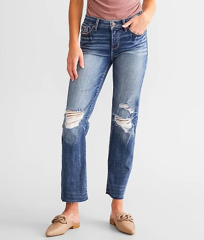 Fit No. Cropped Straight Stretch Jean