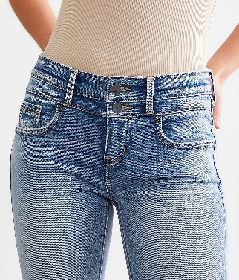 Fit No. 53 Cropped Flare Stretch Jean