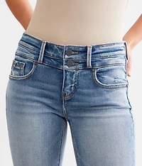 Fit No. 53 Cropped Flare Stretch Jean