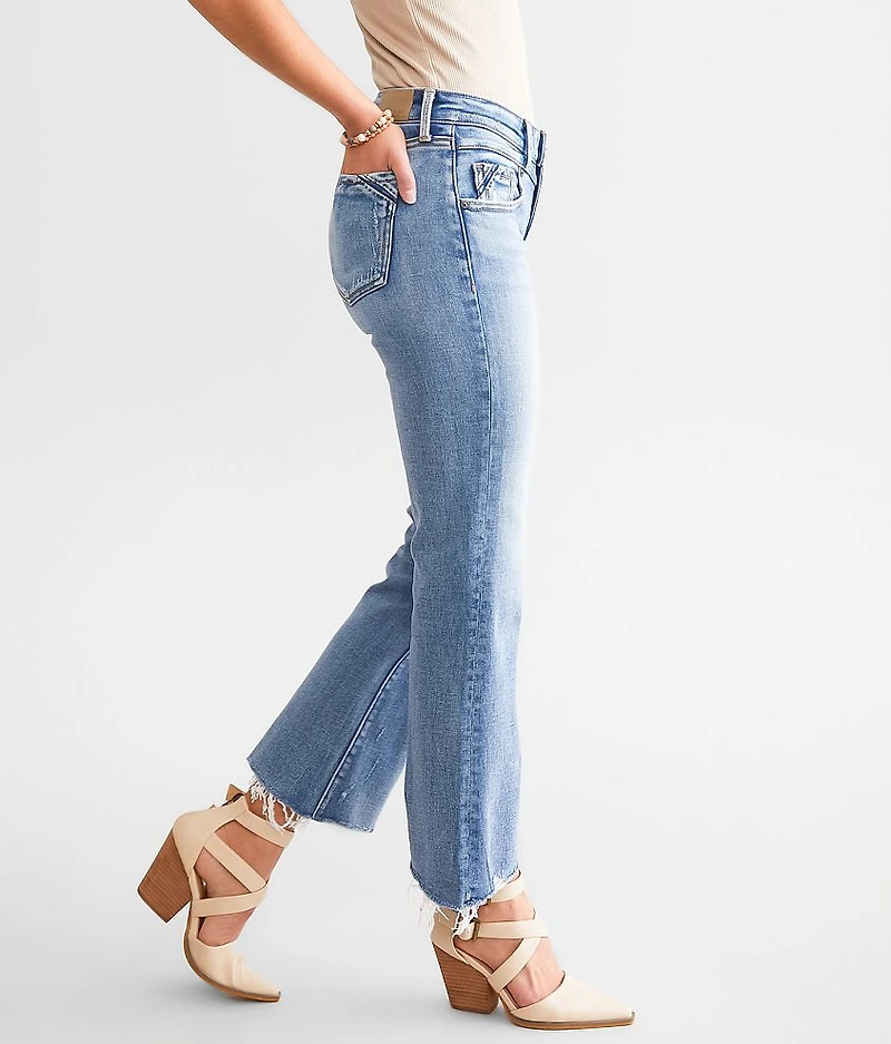 Fit No. 53 Cropped Flare Stretch Jean