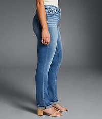 Fit No. 85 Straight Stretch Cuffed Jean