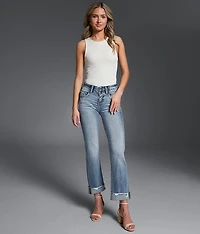 Fit No.23 Cropped Straight Stretch Jean