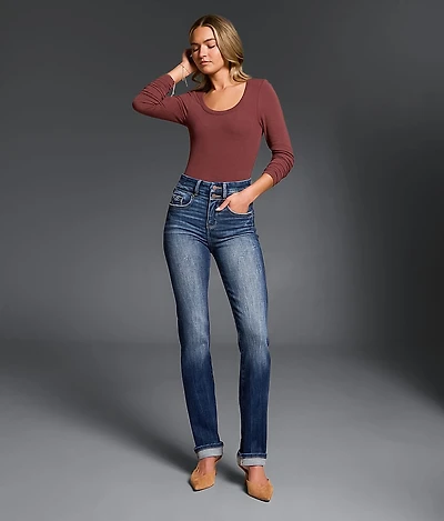 Fit No. 35 Straight Stretch Cuffed Jean