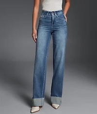 Fit No. 35 Wide Leg Stretch Cuffed Jean