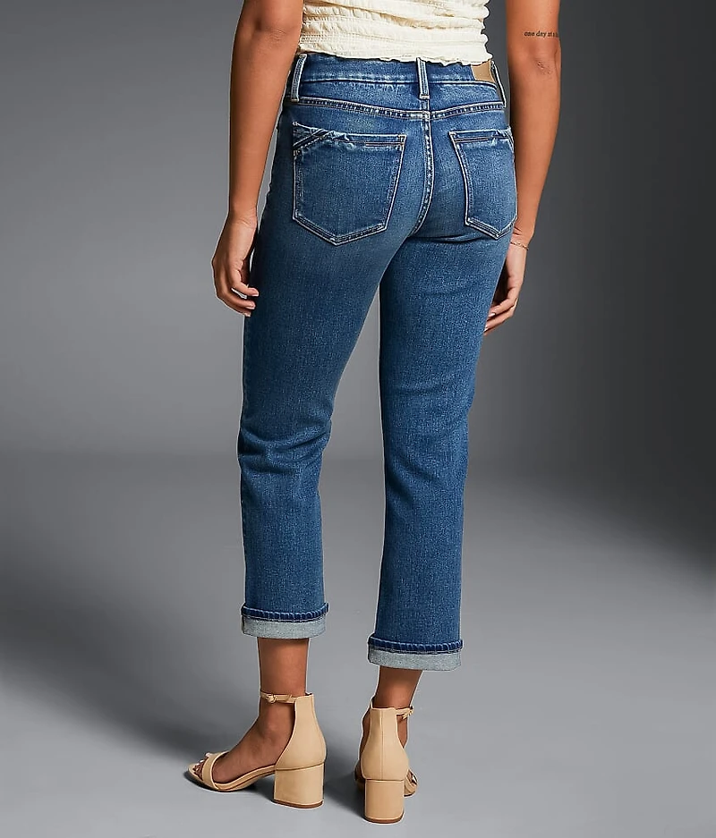 Fit No. 53 Capri Stretch Cuffed Jean