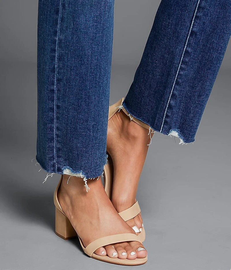 Fit No. 75 Cropped Straight Stretch Jean