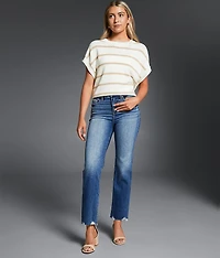 Fit No. 75 Cropped Straight Stretch Jean