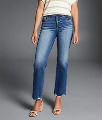 Fit No. 75 Cropped Straight Stretch Jean