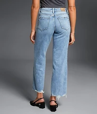 Fit No. 53 Cropped Wide Leg Stretch Jean