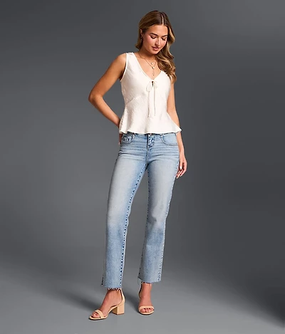Fit No. 23 Cropped Straight Stretch Jean