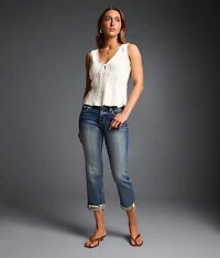 Fit No. 53 Capri Stretch Cuffed Jean