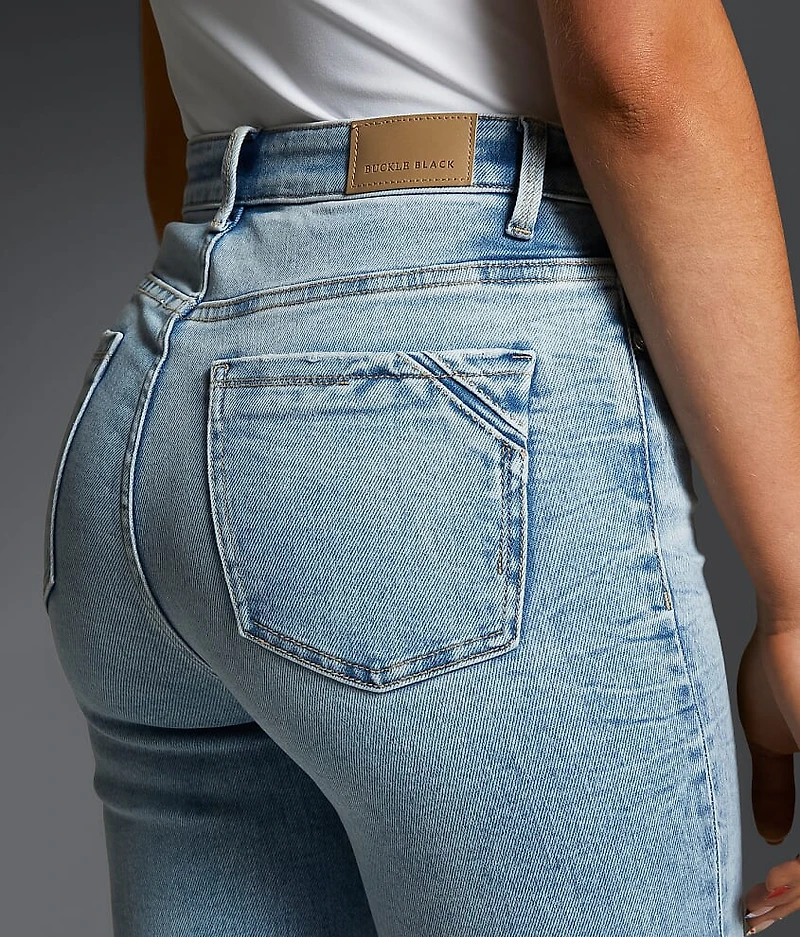 Fit No. 75 Cropped Straight Stretch Jean