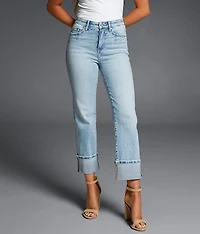 Fit No. 75 Cropped Straight Stretch Jean