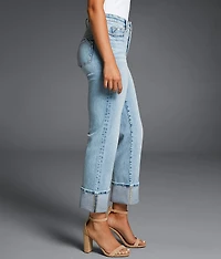 Fit No. 75 Cropped Straight Stretch Jean