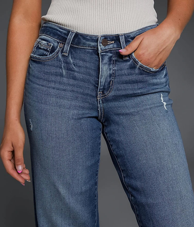 Fit No. 53 Wide Leg Stretch Jean