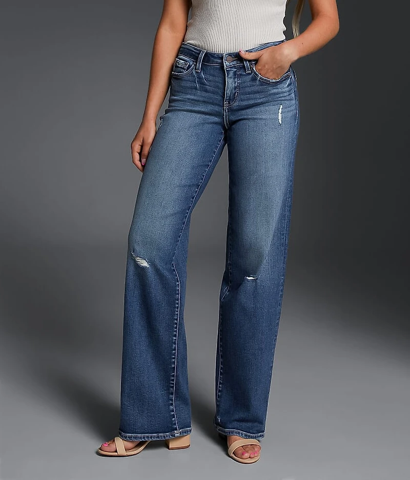 Fit No. 53 Wide Leg Stretch Jean