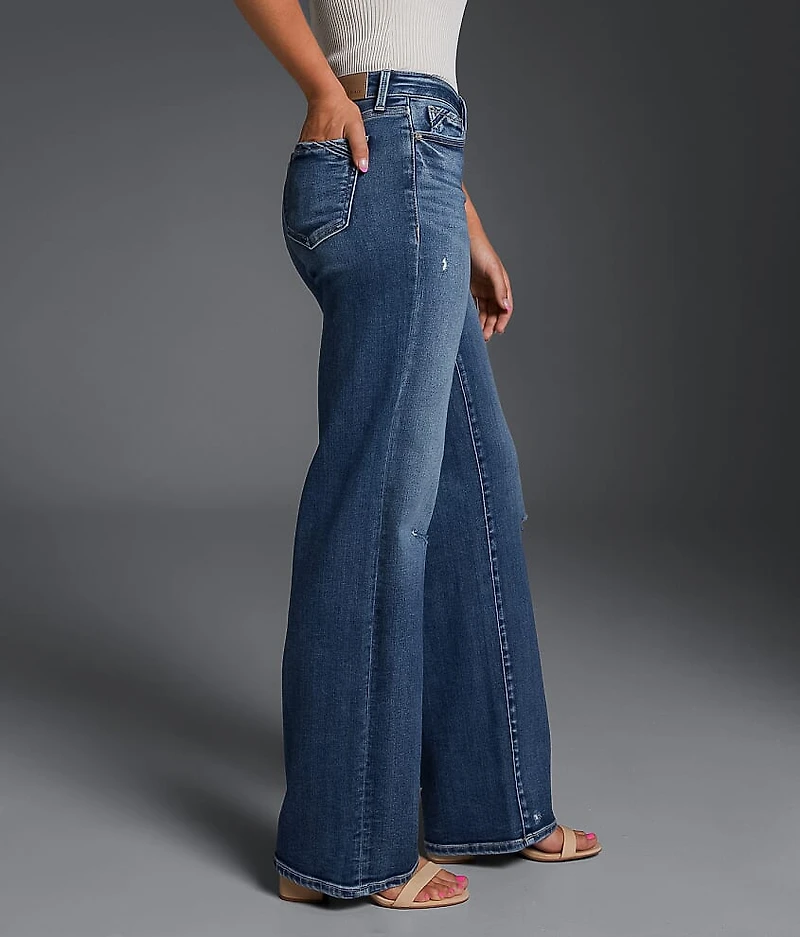 Fit No. 53 Wide Leg Stretch Jean