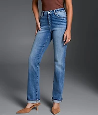 Fit No. 85 Straight Stretch Cuffed Jean