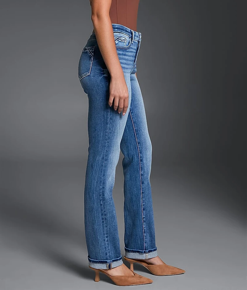 Fit No. 85 Straight Stretch Cuffed Jean