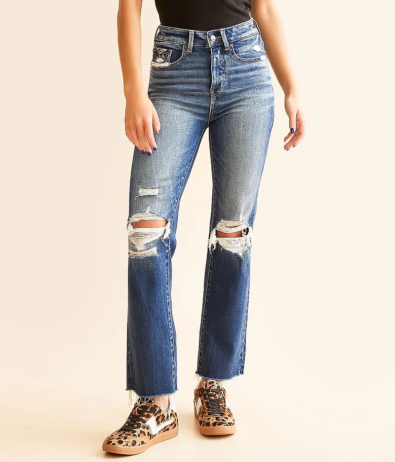 Fit No. 35 Cropped Straight Stretch Jean