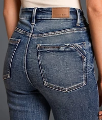 Fit No. 75 Cropped Straight Stretch Jean