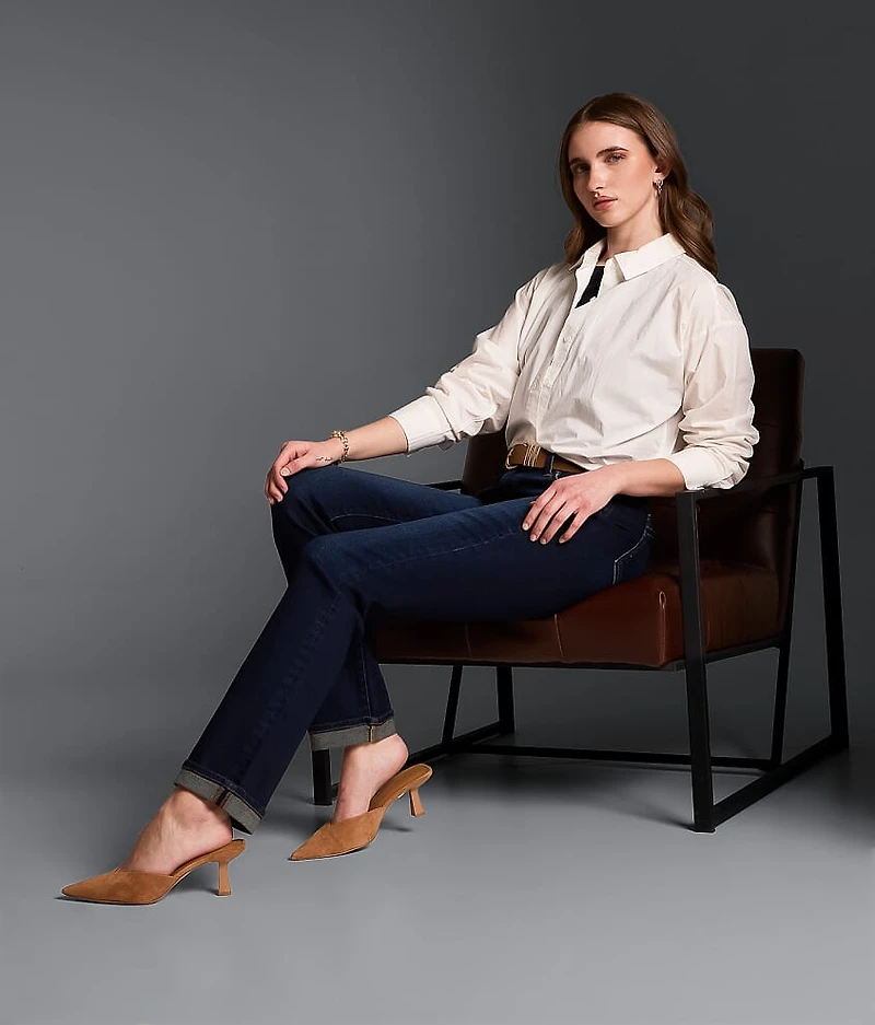 Fit No. 85 Straight Stretch Cuffed Jean