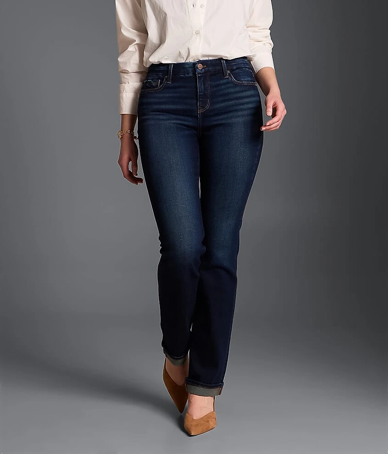 Fit No. 85 Straight Stretch Cuffed Jean